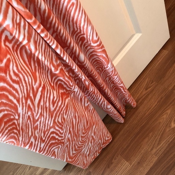 Calvin Klein Women’s Orange Printed Swirl Jumpsuit - Picture 6 of 16